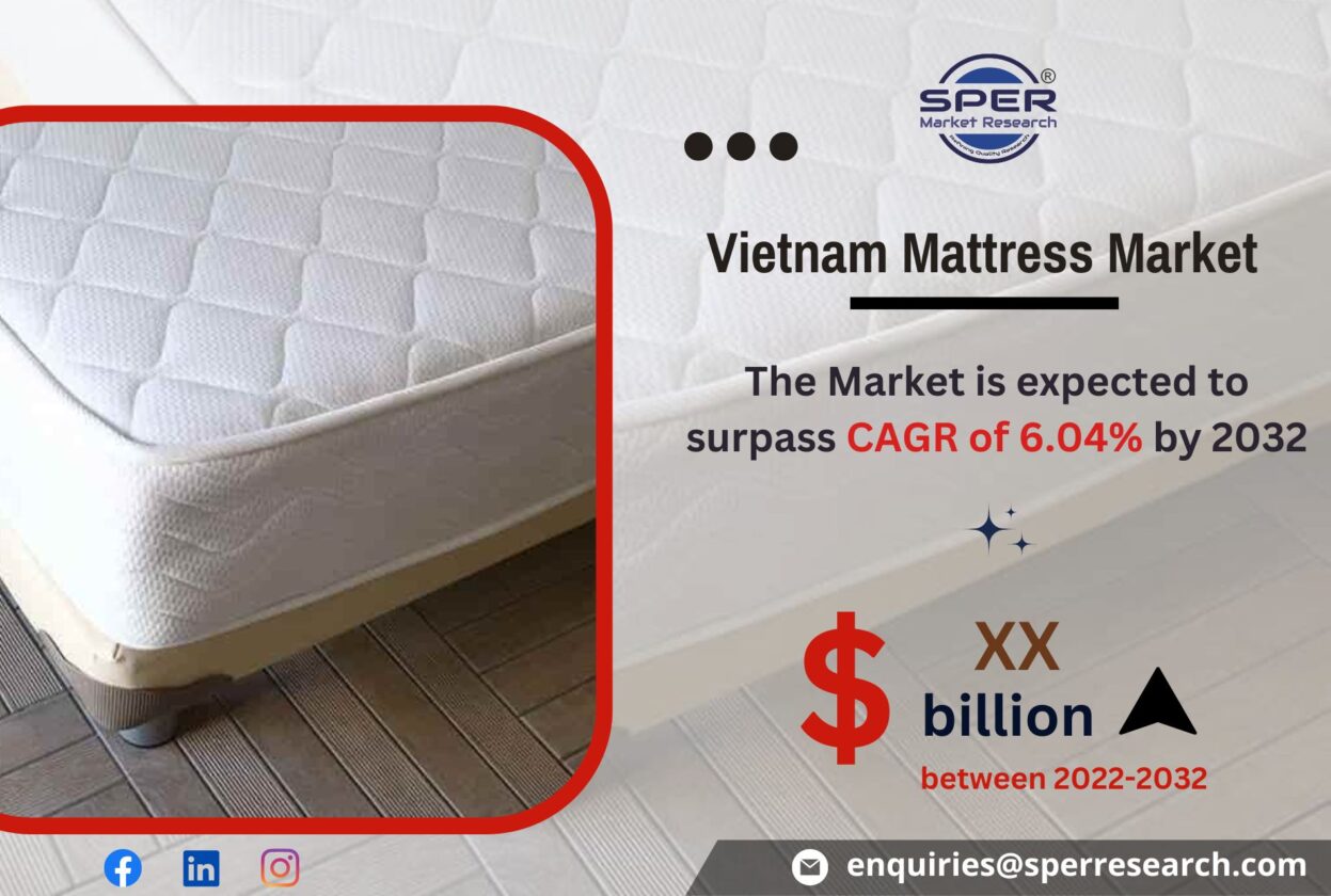 Vietnam Mattress Market Growth and Share 2023, Demand, CAGR Status, Competitive Analysis and Future Trends 2022-2032: SPER Market Research