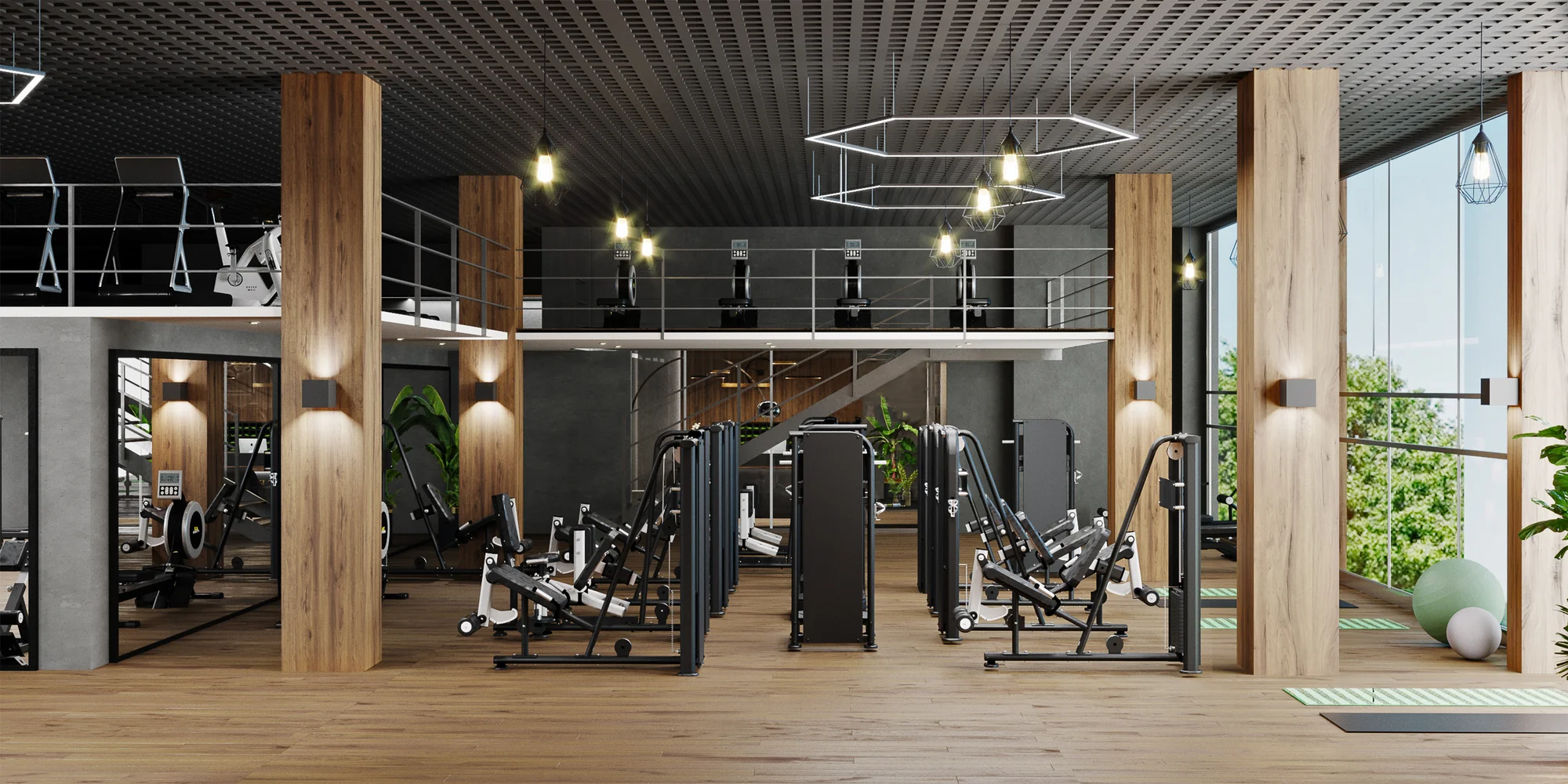 What is rubber gym flooring?